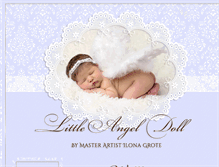 Tablet Screenshot of little-angel-doll.de
